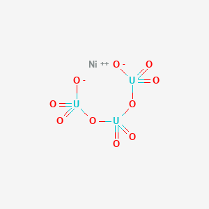 molecular formula NiO10U3+ B091070 Nickel uranium oxide (NiU3O10) CAS No. 15780-33-3