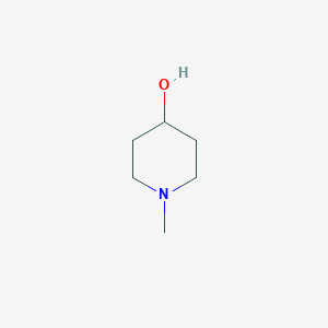molecular formula C6H13NO B091101 1-甲基哌啶-4-醇 CAS No. 106-52-5