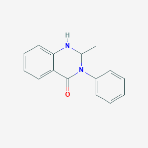 4(1H)-Quinazolinone, 2,3-dihydro-2-methyl-3-phenyl-