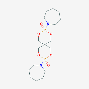 Phosphonic acid, (hexahydro-1H-azepin-1-yl)-, cyclic O,O,O',O'-neopentanetetrayl ester