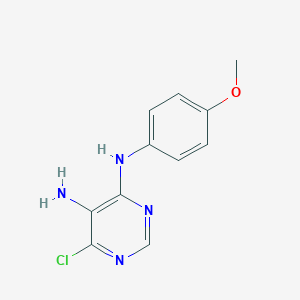 6-Chloro-n4-(4-methoxyphenyl)pyrimidine-4,5-diamine