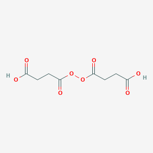 molecular formula C8H10O8 B091122 Succinic acid peroxide CAS No. 123-23-9