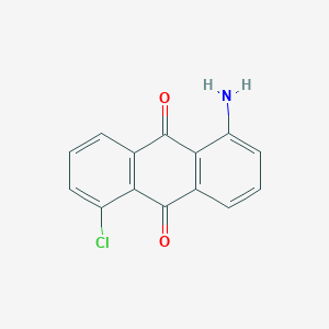 molecular formula C14H8ClNO2 B091124 1-Amino-5-chloroanthraquinone CAS No. 117-11-3