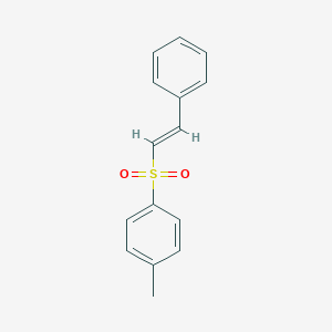 molecular formula C15H14O2S B091131 (E)-1-Methyl-4-(2-phenylethenyl)sulphonylbenzene CAS No. 16212-08-1
