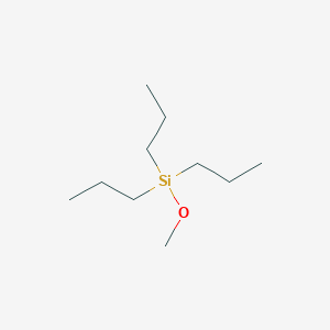 molecular formula C10H24OSi B091162 Silane, methoxytripropyl- CAS No. 17841-46-2