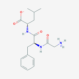 molecular formula C17H25N3O4 B091169 H-Gly-phe-leu-OH CAS No. 15373-56-5