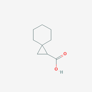 molecular formula C9H14O2 B091185 螺[2.5]辛烷-1-羧酸 CAS No. 17202-86-7
