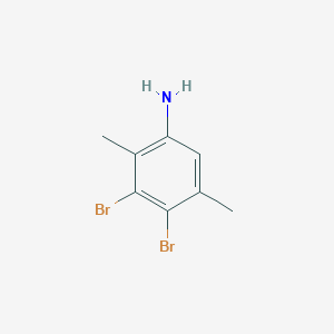 molecular formula C8H9Br2N B091186 3,4-Dibromo-2,5-dimethylaniline CAS No. 15540-83-7