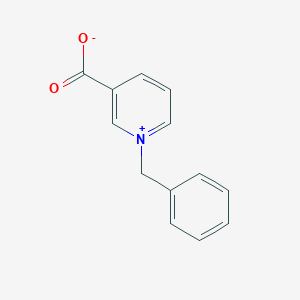 molecular formula C13H11NO2 B091188 Pyridinium, 3-carboxy-1-(phenylmethyl)-, inner salt CAS No. 15990-43-9
