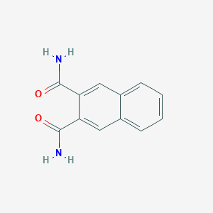 molecular formula C12H10N2O2 B009119 2,3-Naphthalenedicarboxamide CAS No. 106733-12-4