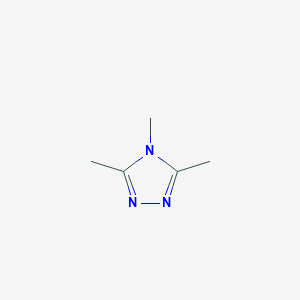 molecular formula C5H9N3 B091196 3,4,5-Trimethyl-4H-1,2,4-triazole CAS No. 16759-45-8
