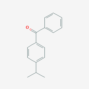 molecular formula C16H16O B091202 (4-Isopropyl-phenyl)-phenyl-methanone CAS No. 18864-76-1