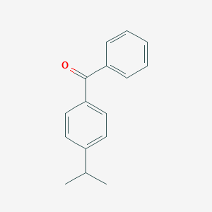 molecular formula C16H16O B091202 Methanone, [4-(1-methylethyl)phenyl]phenyl- CAS No. 18864-76-1