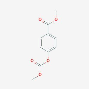 molecular formula C10H10O5 B091208 Methyl 4-methoxycarbonyloxybenzoate CAS No. 17175-20-1