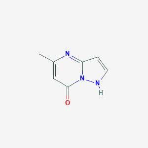 molecular formula C7H7N3O B091213 5-Methylpyrazolo[1,5-A]pyrimidin-7-OL CAS No. 16082-26-1