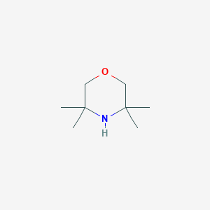 molecular formula C8H17NO B091214 3,3,5,5-Tetramethylmorpholine CAS No. 19412-12-5