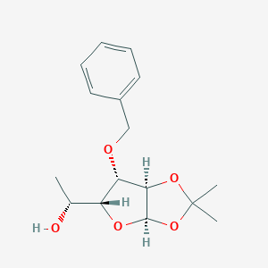 (1R)-1-[(3Ar,5R,6S,6aR)-2,2-dimethyl-6-phenylmethoxy-3a,5,6,6a-tetrahydrofuro[2,3-d][1,3]dioxol-5-yl]ethanol