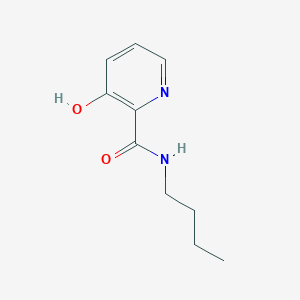 molecular formula C10H14N2O2 B091227 N-Butyl-3-hydroxypyridine-2-carboxamide CAS No. 1079-41-0