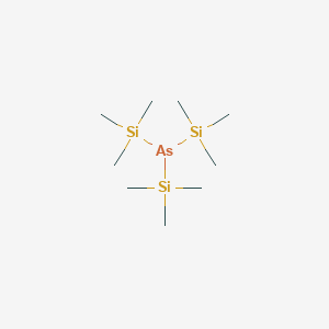molecular formula C9H27AsSi3 B091232 Tris(trimethylsilyl)arsane CAS No. 17729-30-5