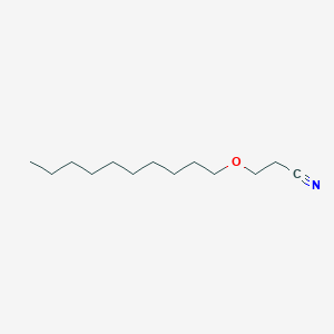 molecular formula C13H25NO B091234 3-(Decyloxy)propionitrile CAS No. 16728-51-1