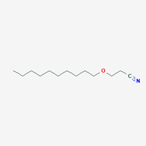 molecular formula C13H25NO B091234 3-Decoxypropanenitrile CAS No. 16728-51-1
