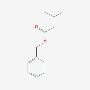 molecular formula C12H16O2 B091237 Benzyl isovalerate CAS No. 103-38-8