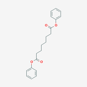 molecular formula C20H22O4 B091242 Diphenyl suberate CAS No. 16868-07-8