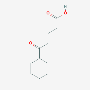 molecular formula C11H18O3 B091246 5-环己基-5-氧代戊酸 CAS No. 15971-96-7