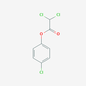 molecular formula C8H5Cl3O2 B091251 (4-Chlorophenyl) 2,2-dichloroacetate CAS No. 18133-57-8