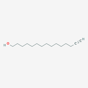 molecular formula C15H28O B091259 Pentadec-14-yn-1-ol CAS No. 18202-13-6
