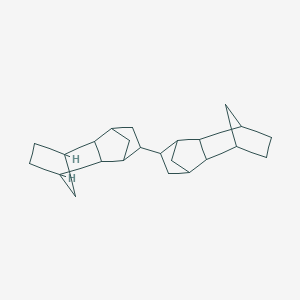 molecular formula C24H34 B091261 4-(4-tetracyclo[6.2.1.13,6.02,7]dodecanyl)tetracyclo[6.2.1.13,6.02,7]dodecane CAS No. 15914-97-3
