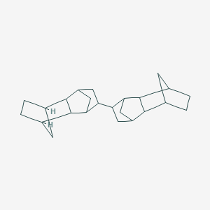 molecular formula C24H34 B091261 2,2'-Bi-1,4:5,8-dimethanonaphthalene, eicosahydro- CAS No. 15914-97-3