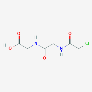 molecular formula C6H9ClN2O4 B091276 Chloroacetyl-glycyl-glycine CAS No. 15474-96-1