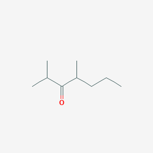 molecular formula C9H18O B091281 2,4-二甲基-3-庚酮 CAS No. 18641-71-9