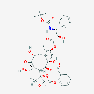 molecular formula C₄₃H₅₃NO₁₄ B000913 Docetaxel CAS No. 114977-28-5