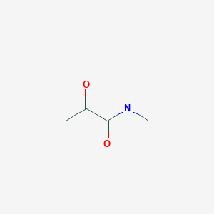 molecular formula C5H9NO2 B091308 N,N-二甲基-2-氧代丙酰胺 CAS No. 19432-30-5