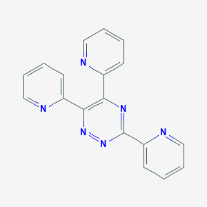 molecular formula C18H12N6 B091311 3,5,6-三(2-吡啶基)-1,2,4-三嗪 CAS No. 1046-57-7