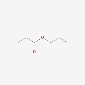 molecular formula C6H12O2 B091320 Propyl propionate CAS No. 106-36-5