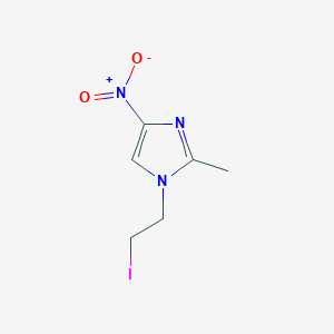 1-(2-Iodoethyl)-2-methyl-4-nitroimidazole