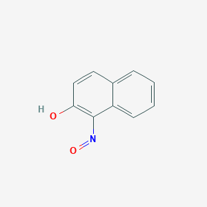 molecular formula C10H7NO2 B091326 1-Nitroso-2-naphthol CAS No. 131-91-9