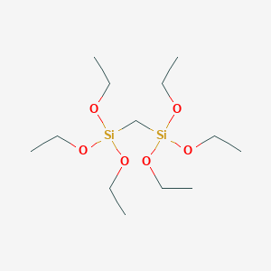 molecular formula C13H32O6Si2 B091341 双(三乙氧基甲硅烷基)甲烷 CAS No. 18418-72-9