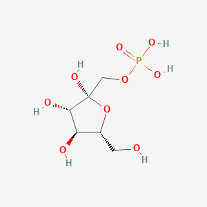 molecular formula C6H13O9P B091348 Fructose 1-phosphate CAS No. 15978-08-2