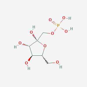 molecular formula C6H13O9P B091348 Fructose-1-phosphate CAS No. 15978-08-2