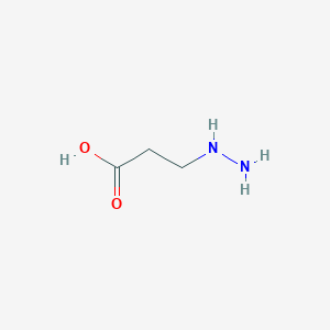 molecular formula C3H8N2O2 B091354 3-Hydrazinopropionic acid CAS No. 18046-19-0