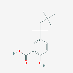 molecular formula C15H22O3 B091367 5-tert-Octylsalicylic Acid CAS No. 16094-35-2