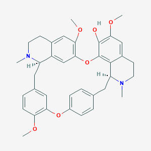 molecular formula C37H40N2O6 B091369 Homoaromoline CAS No. 17132-74-0