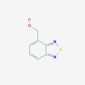 molecular formula C7H6N2OS B091392 Benzo[c][1,2,5]thiadiazol-4-ylmethanol CAS No. 16406-00-1