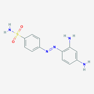 molecular formula C12H13N5O2S B091393 Prontosil CAS No. 103-12-8