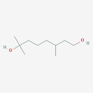 molecular formula C10H22O2 B091397 Hydroxycitronellol CAS No. 107-74-4