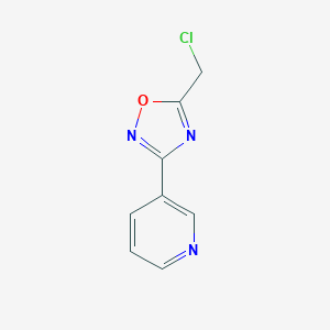 3-[5-(Chloromethyl)-1,2,4-oxadiazol-3-yl]pyridine